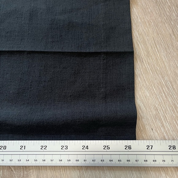 🇰🇷 Grey linen style wide leg trousers crop - Picture 11 of 13